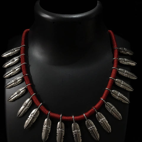 Oxidized necklace