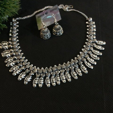 German silver necklace