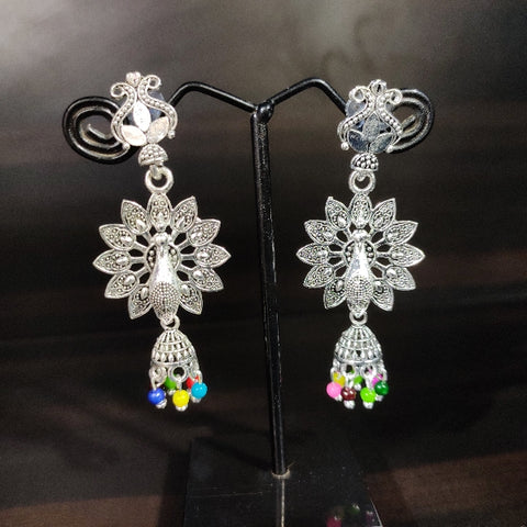 Trendy oxidised boho earrings