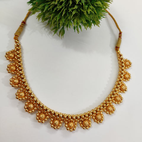 Gold plated necklace