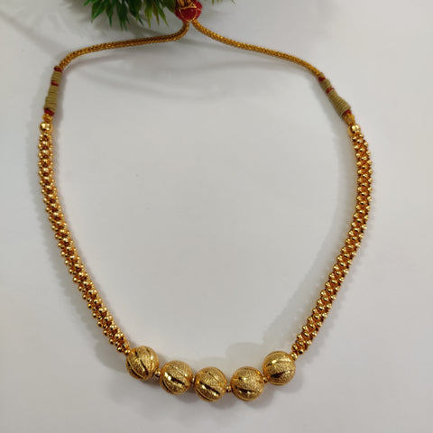 Gold plated necklace