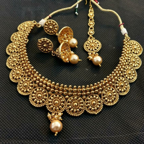 Antique bridal choker