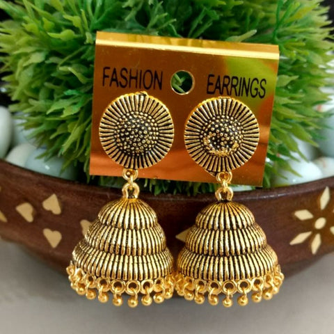 Golden jhumka